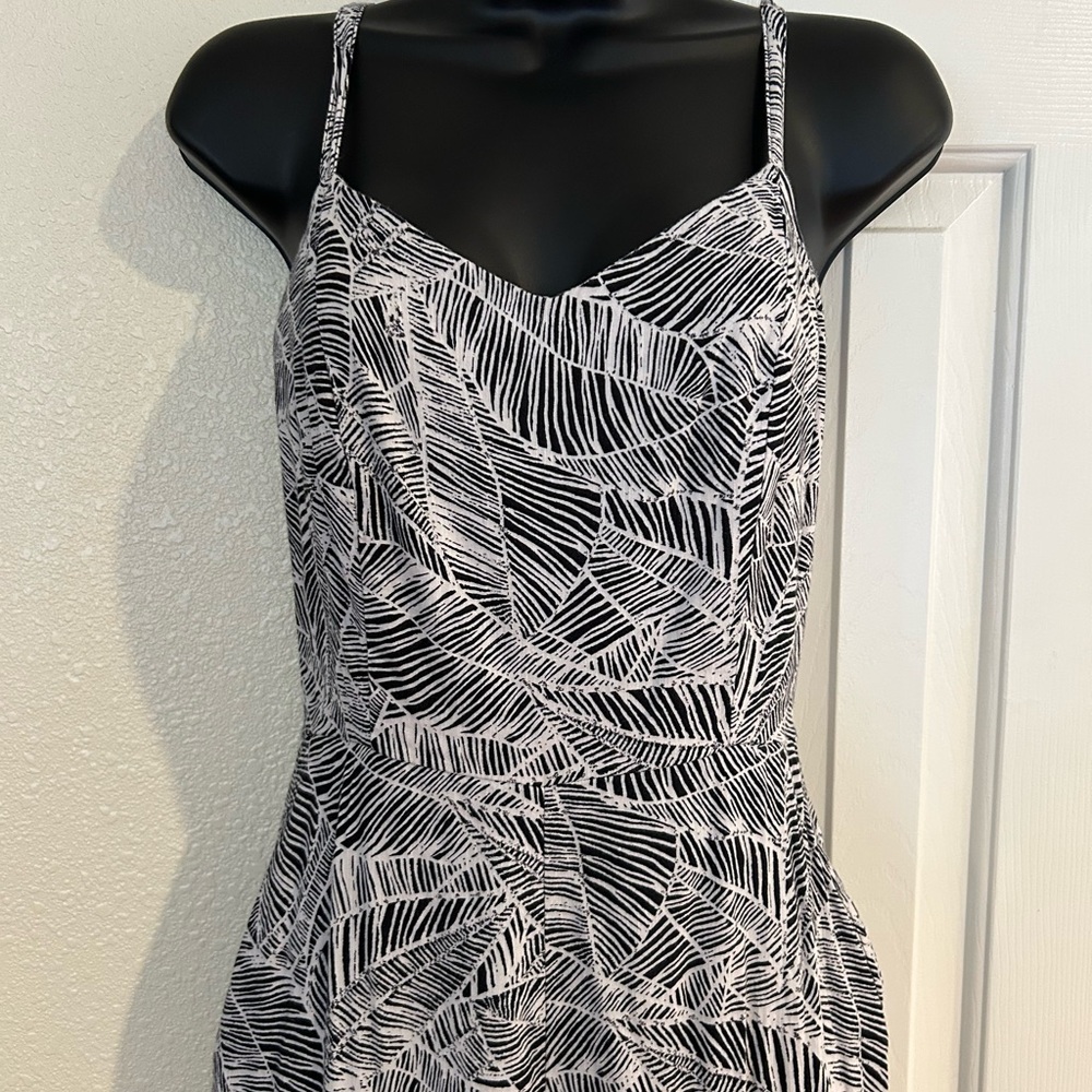 Old Navy Leaf Patterned Jumpsuit